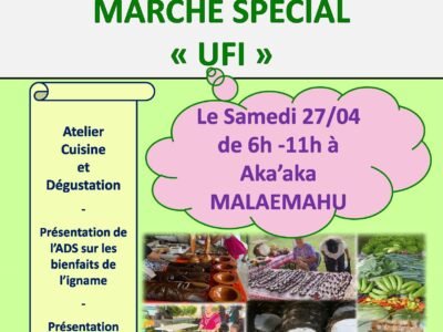 Marché spécial Igname