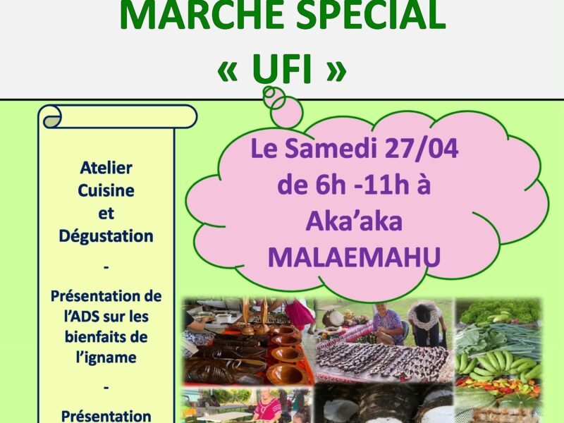 Marché spécial Igname